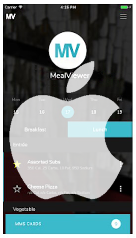 Apple Meal Viewer App